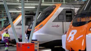 Taller de reparación de Renfe en Vilanova i la Geltrú