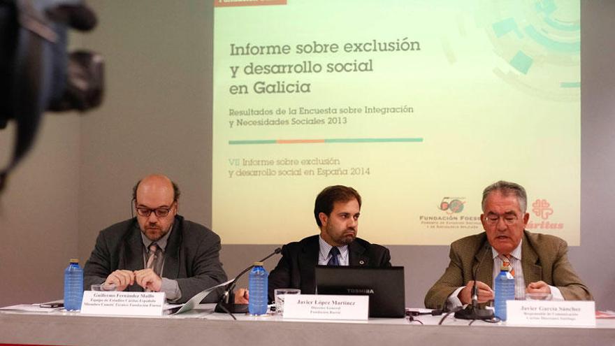 La exclusión social afecta ya a medio millón de gallegos