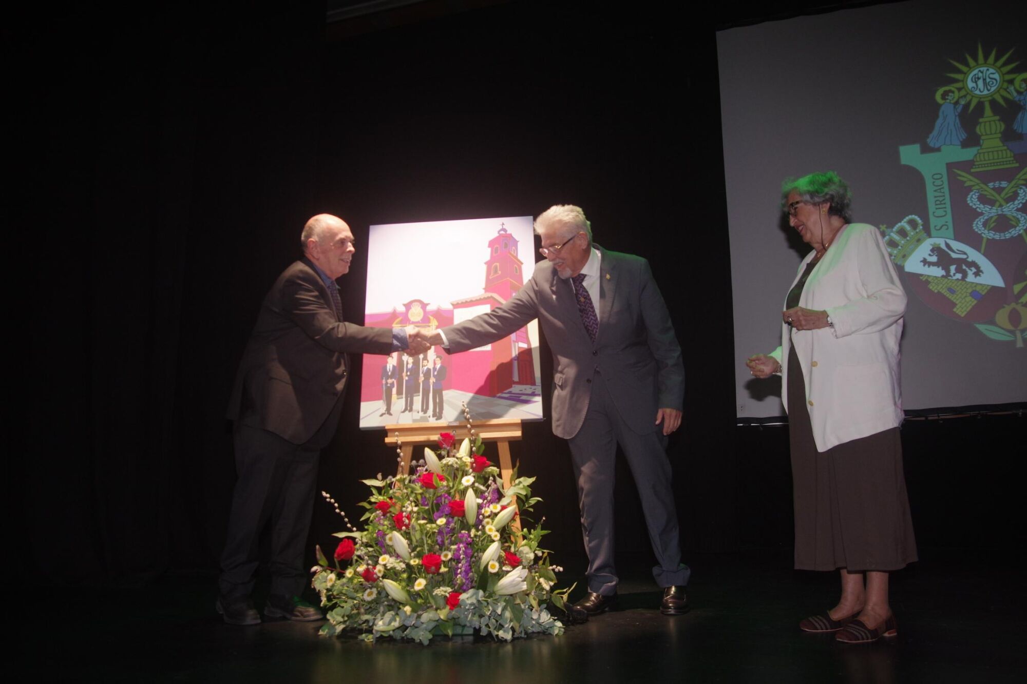 Presentación del cartel de la salida procesional de los Patronos Ciriaco y Paula 2025