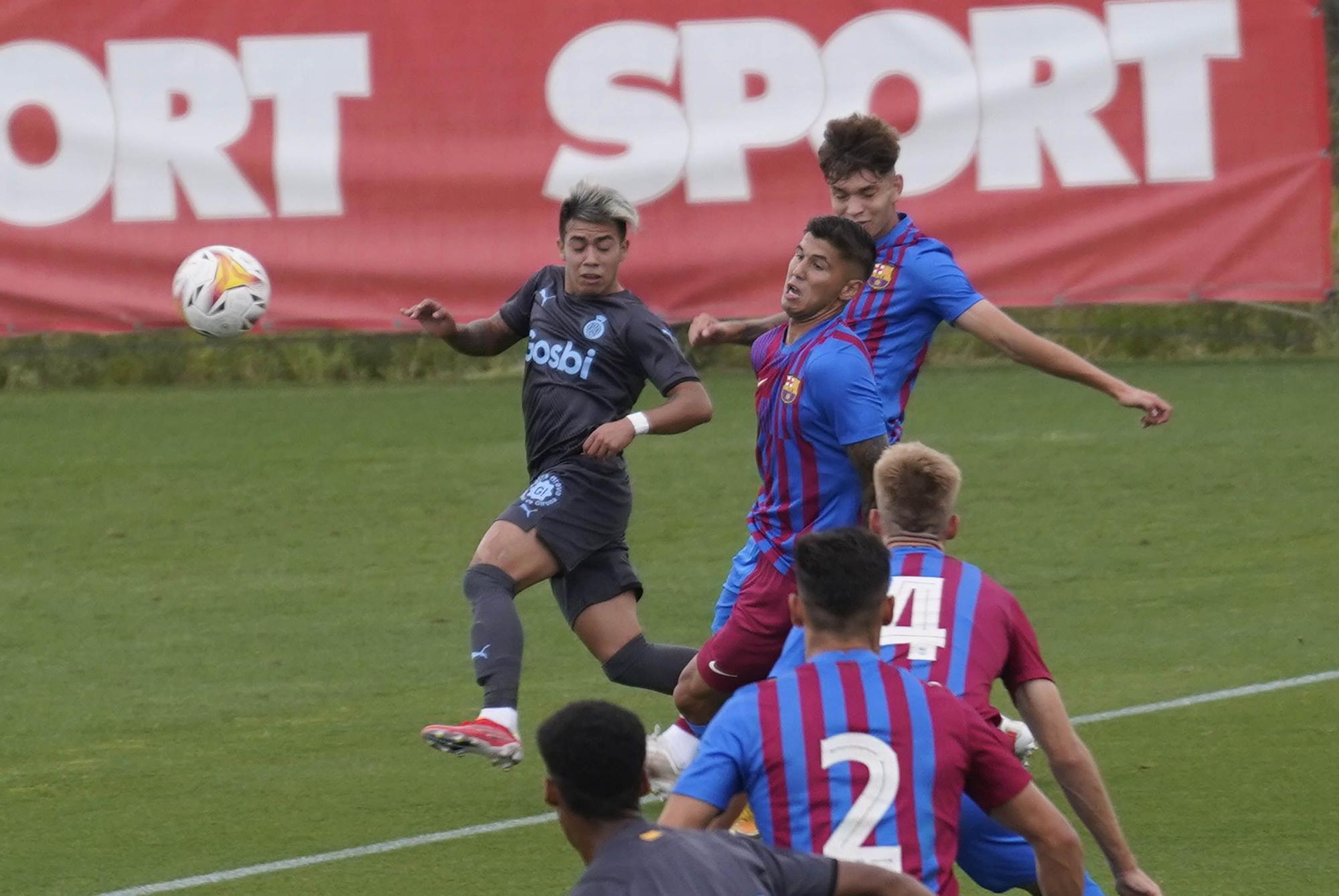 El Girona - Barça B en imatges