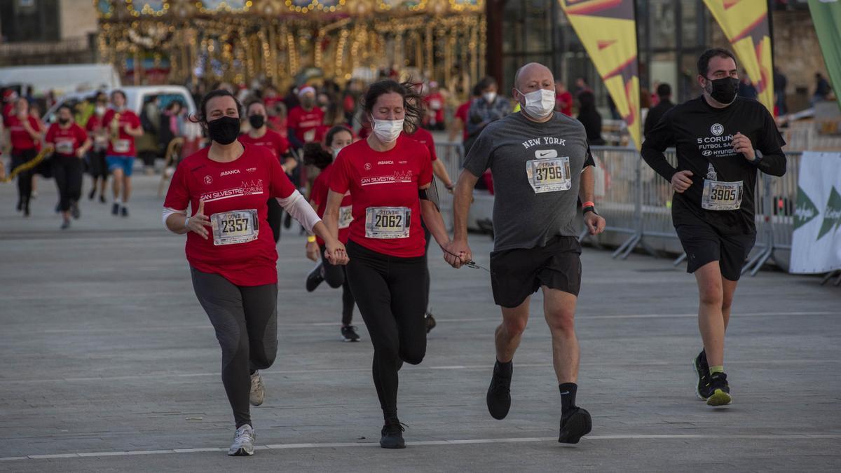 La San Silvestre regresa a las calles de A Coruña para cerrar el 2021