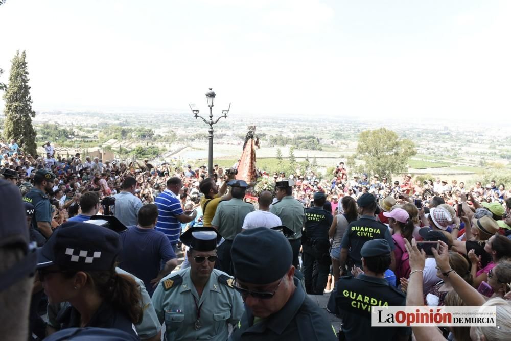 Romería de la Virgen de la Fuensanta: Llegada al S