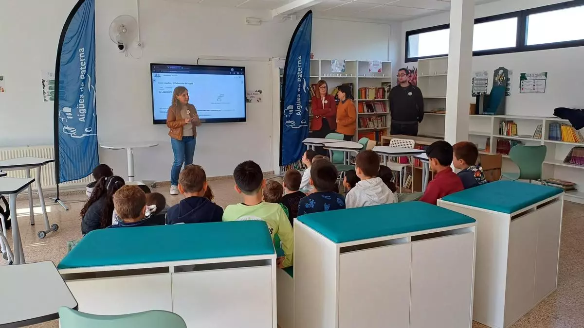 Paterna celebra el Día Mundial del Agua fomentando su uso responsable en los centros escolares