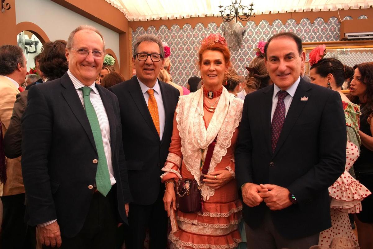 Martes de Feria en la caseta de la Fundación Cajasol