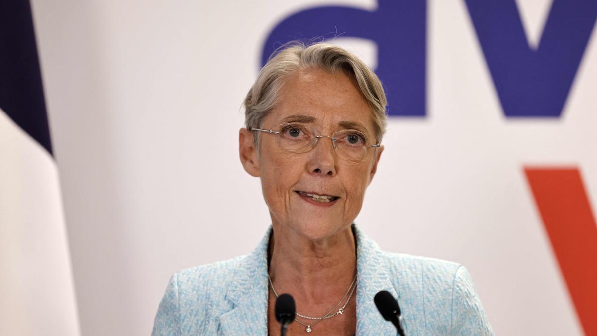 Elisabeth Borne, primera ministra de Francia.