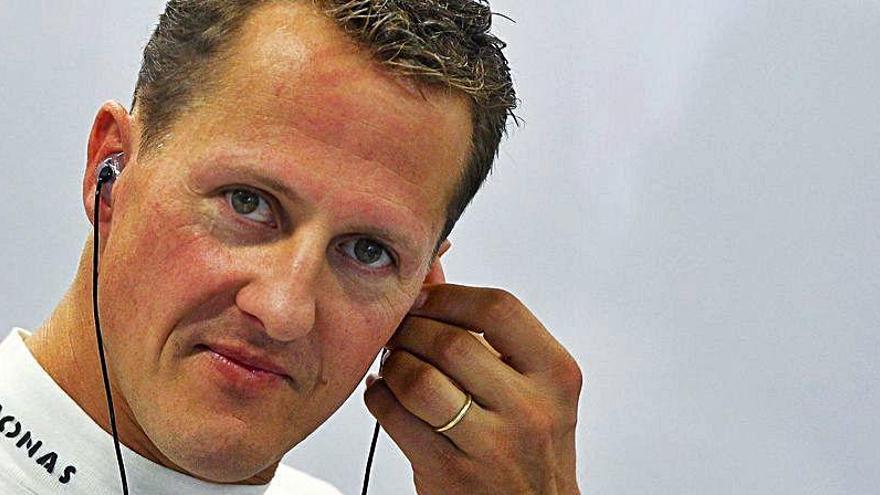 Michael Schumacher, cuando competía en Mercedes F1 en 2012