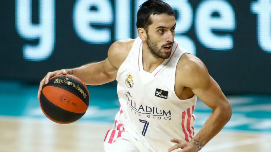 Campazzo, con el Real Madrid. | EUROPA PRESS