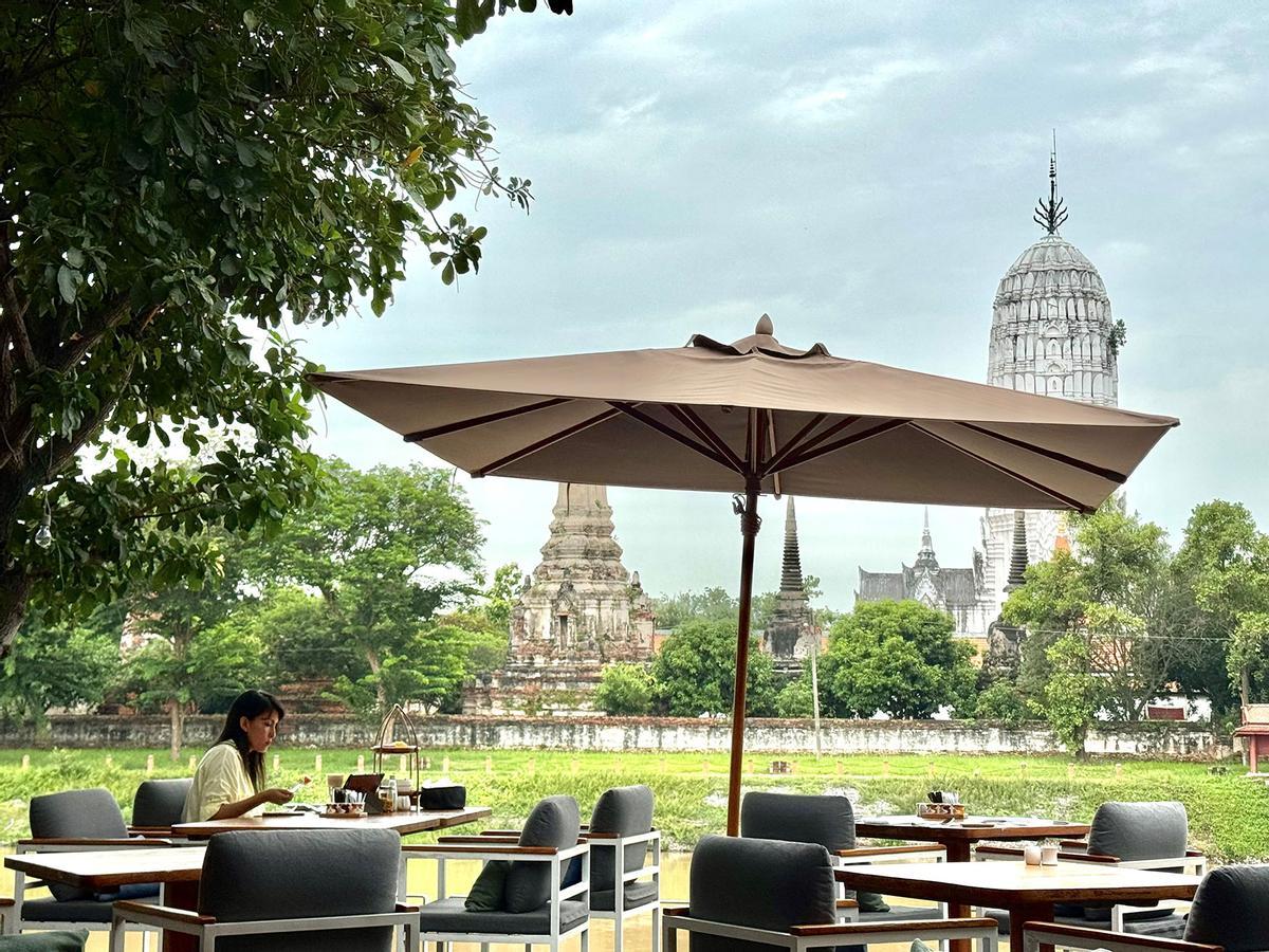 Las vistas del hotel Sala Ayutthaya, en Tailandia.