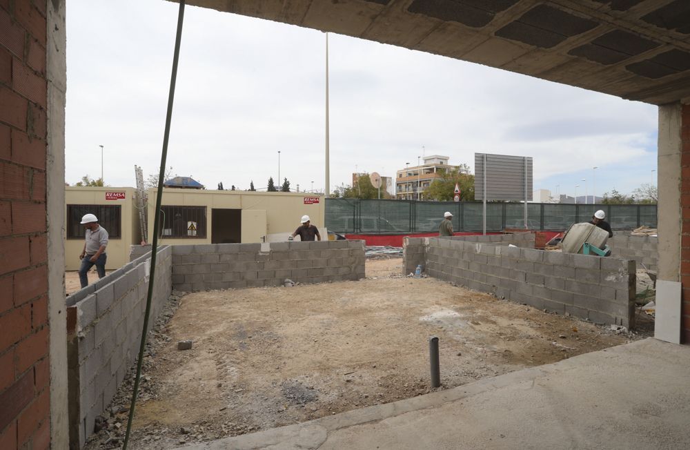 Visitamos las obras del nuevo aulario en el CEIP Maestro Joaquín Rodrigo del Port de Sagunt