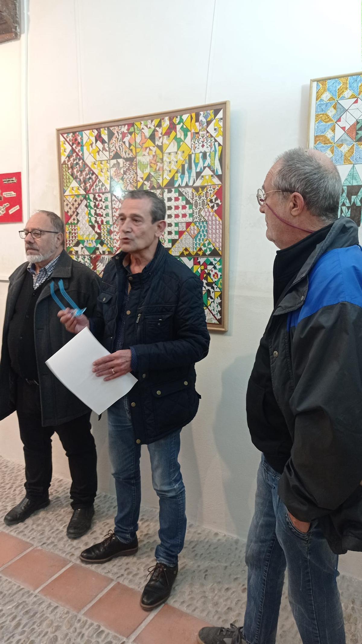 Presentación de la exposición de Darío Xavier Herrera