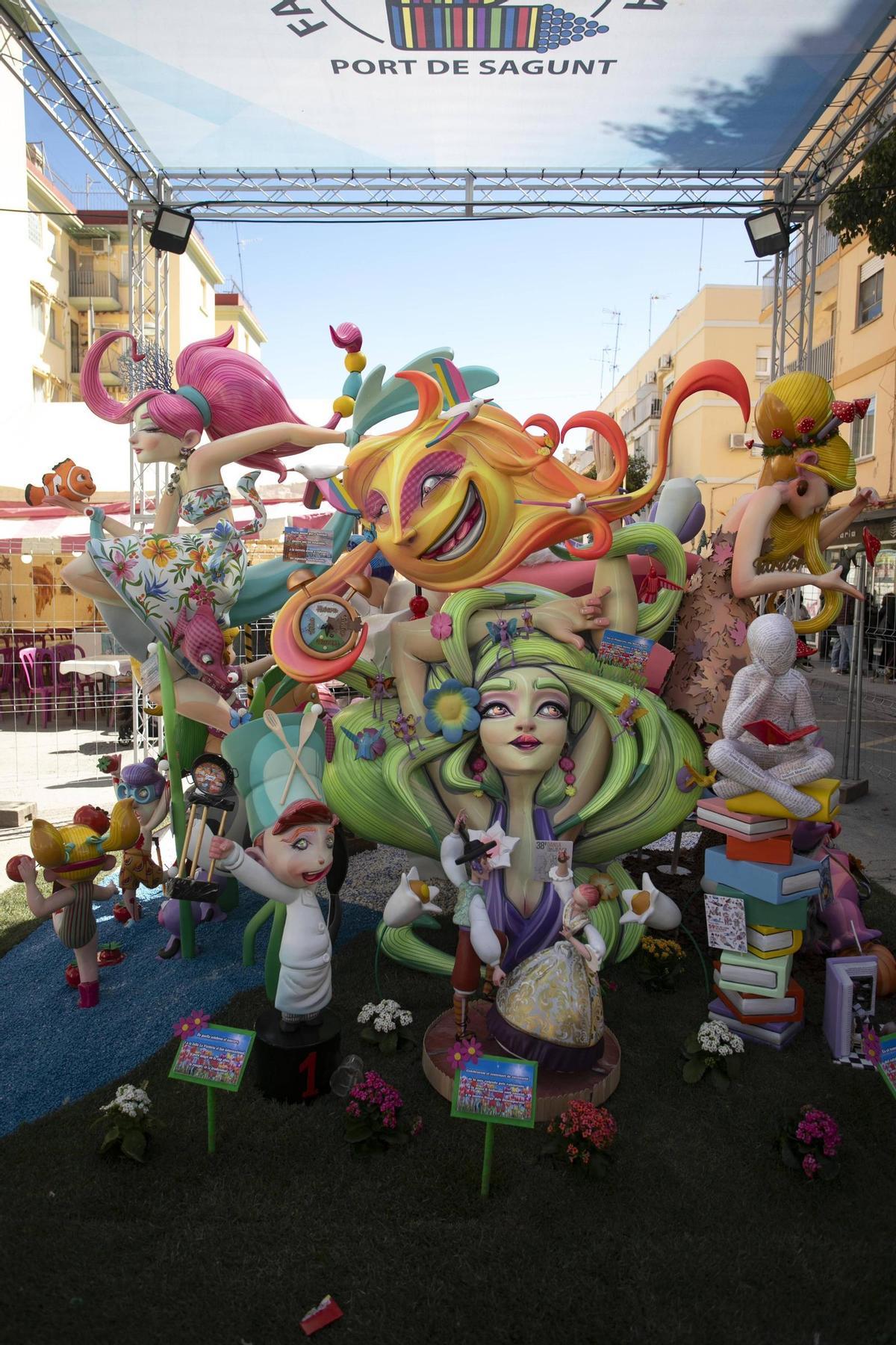 Falla La Victòria, de la sección infantil.
