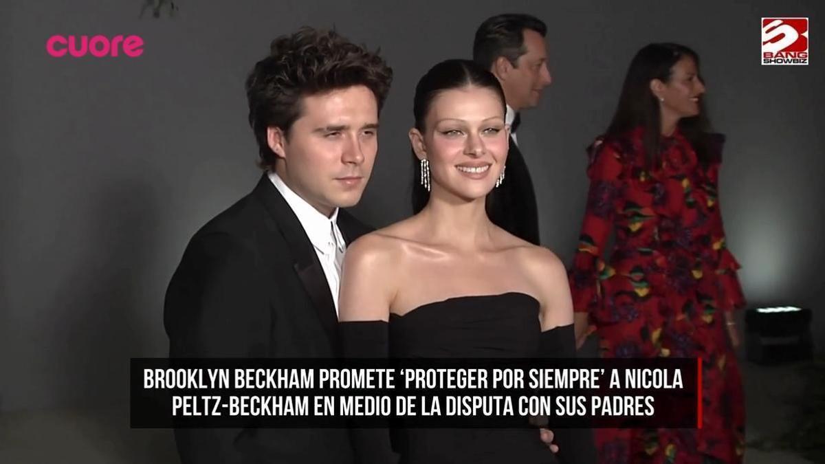 Brooklyn y Nicola se pronuncian tras la polémica, el culebrón Beckham continúa