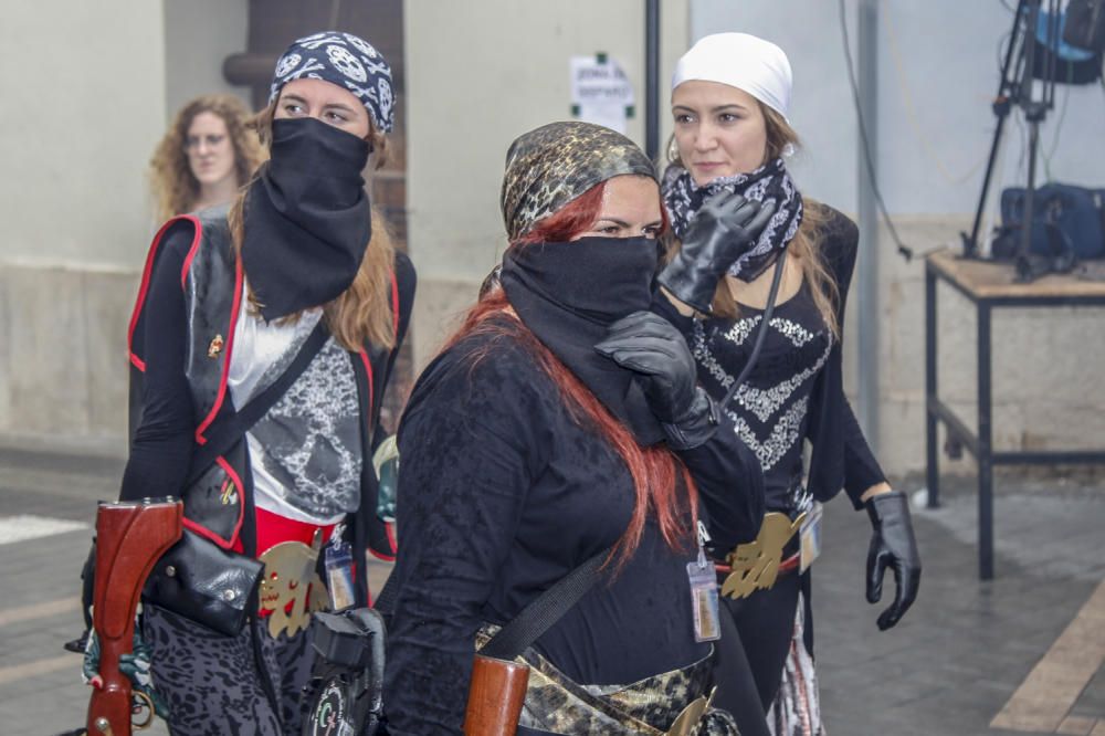 Alardo y «Ballada de Banderes» en Castalla.