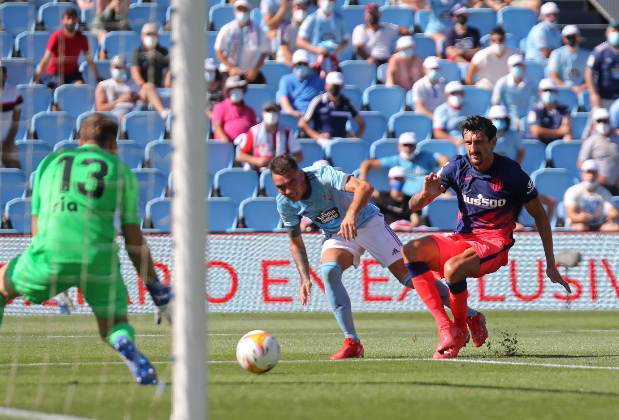 El Celta-Atlético, en imágenes