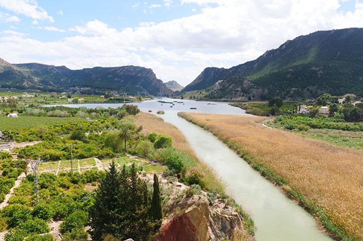 Vistas desde el mirador Alto de Bayna, en Blana