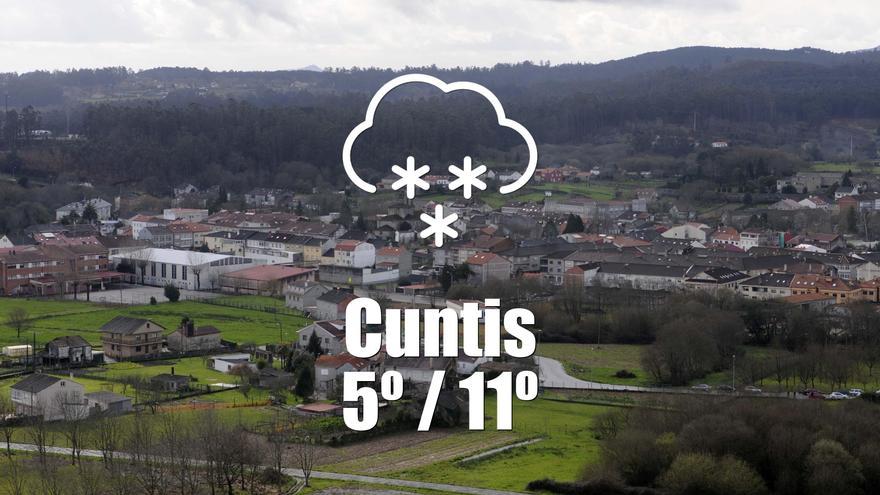El tiempo en Cuntis: previsión meteorológica para hoy, sábado 2 de marzo
