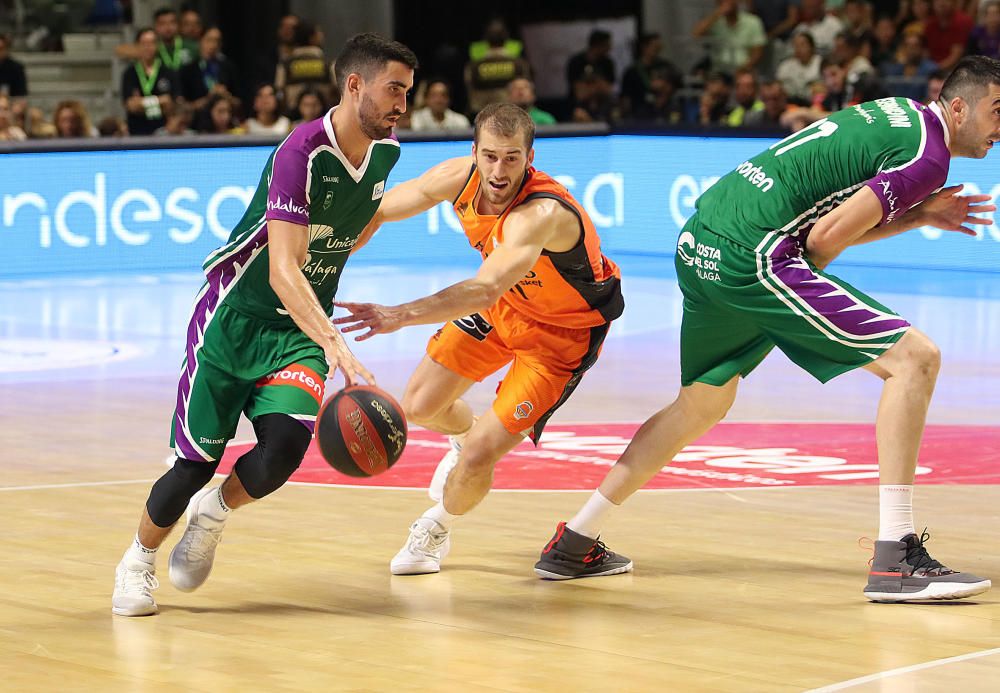 El conjunto de Luis Casimiro, con un inspirado Alberto Díaz (20 puntos), debuta en la Liga Endesa imponiéndose al Valencia Basket