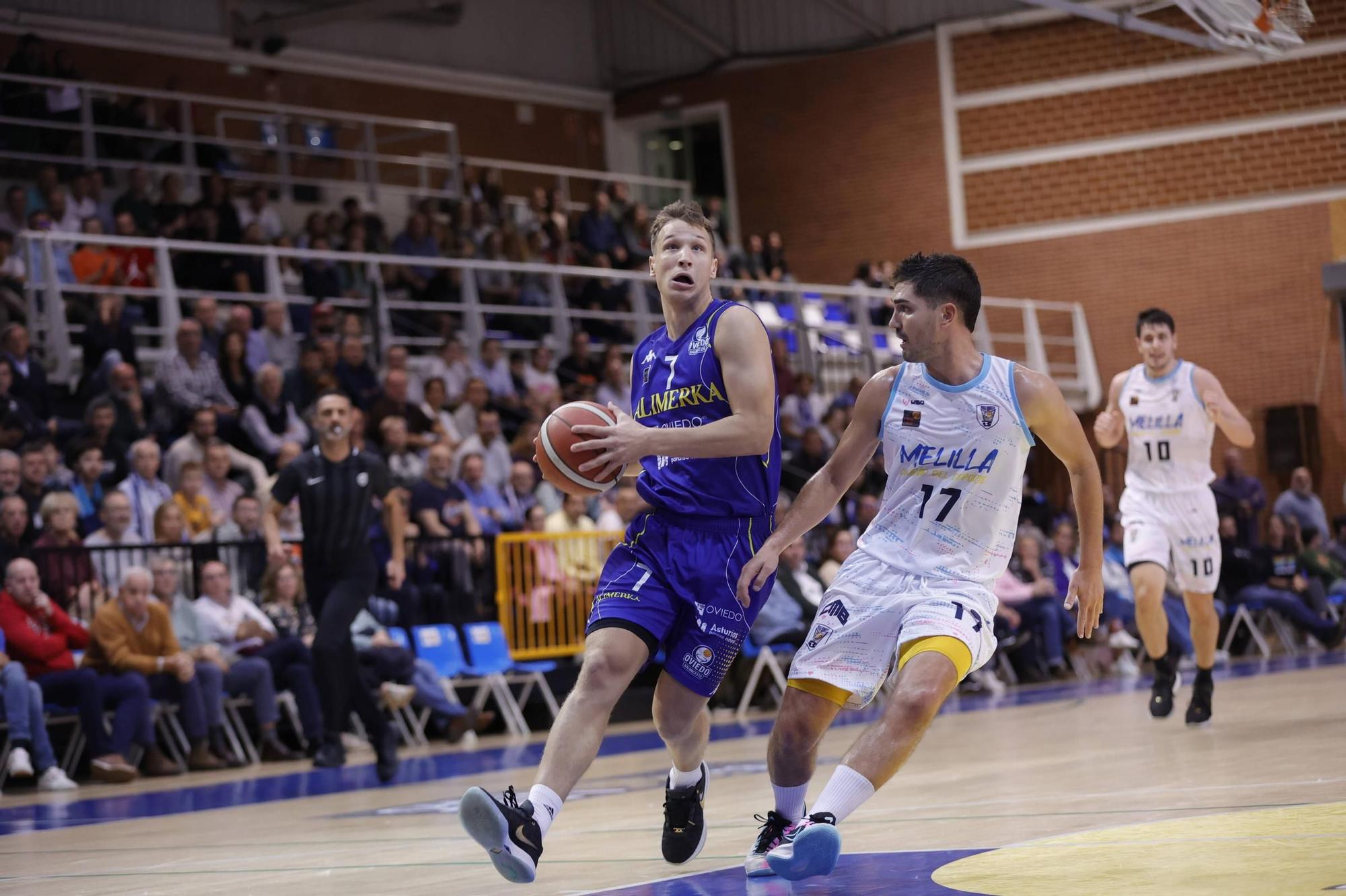 Alimerka Oviedo Baloncesto cae ante el Melilla (71-79)