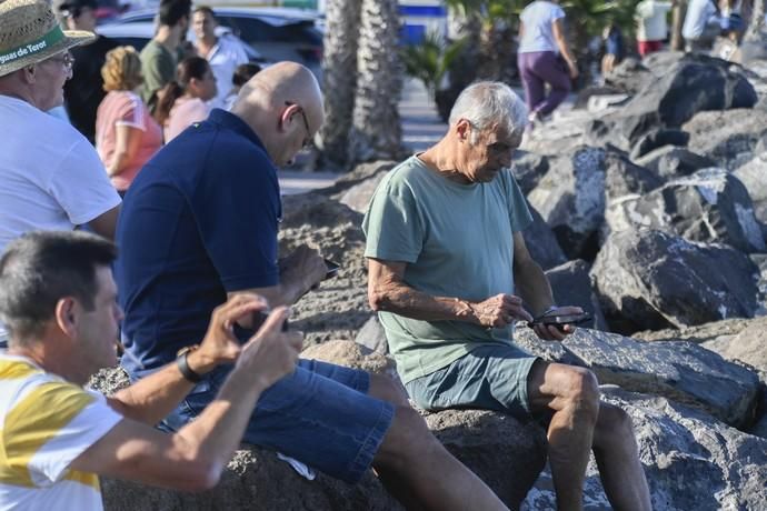 21-09-19 DEPORTES. BAHIA DEL PUERTO. LAS PALMAS DE GRAN CANARIA. Vela latina. Desempate Guanche-Tomás Morales por el título del Campeonato. Fotos: Juan Castro.  | 21/09/2019 | Fotógrafo: Juan Carlos Castro