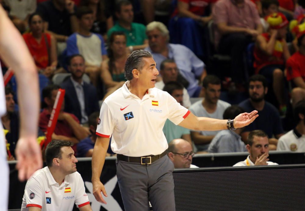 Fotos del España 76-78 Lituania, disputado en el Carpena