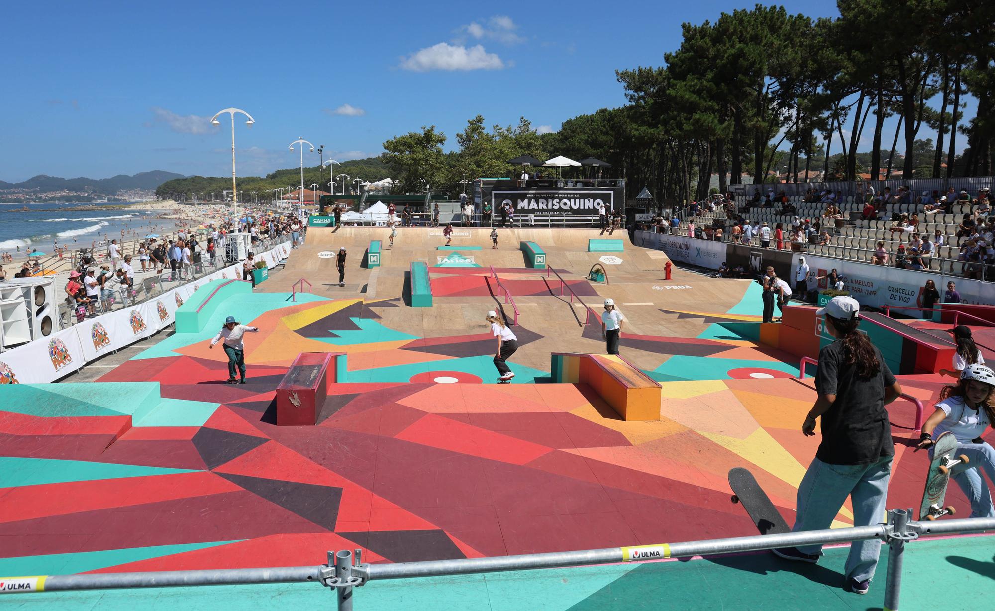 O Marisquiño no defrauda en su jornada de sábado: descenso, BMX, skate y más