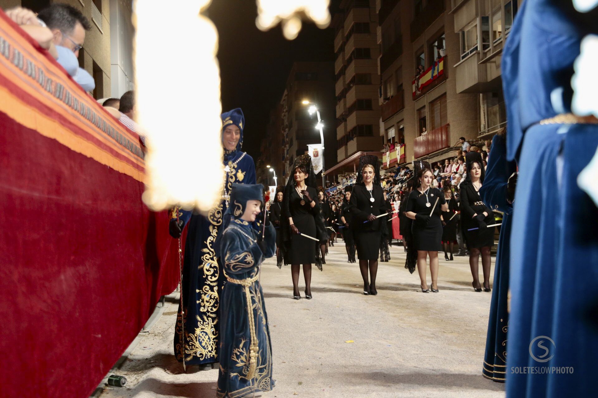 Procesión Viernes de Dolores en Lorca