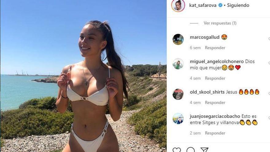 Aitana enloquece Instagram con su posado en bikini