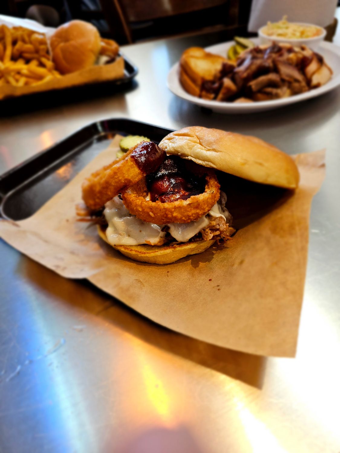 El popular sándwich Z-Man de Joe's KC BBQ