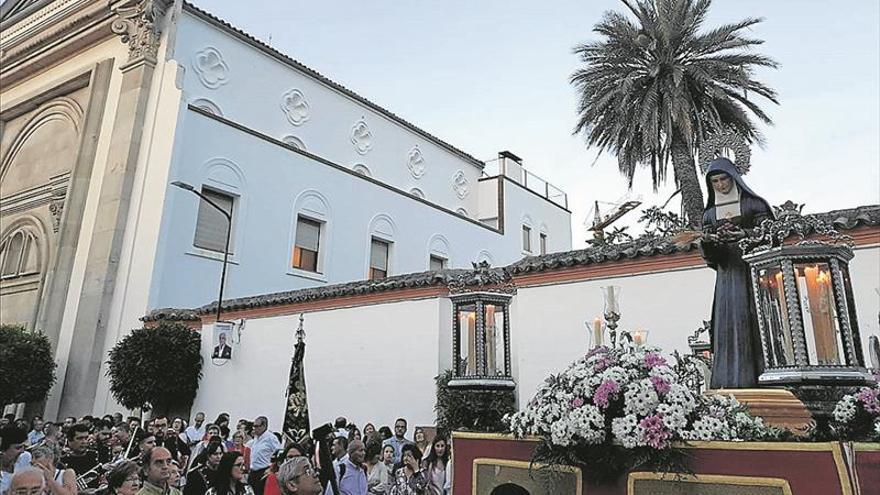 Procesión de Santa Rafaela Mª en Pedro Abad