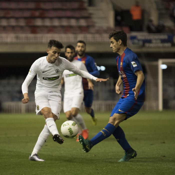 El Hércules se inmola ante el Barcelona B