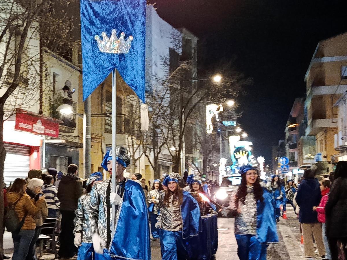 Imatges de la cavalcada de reis de Salt