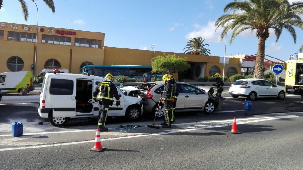 Accidente múltiple en Telde