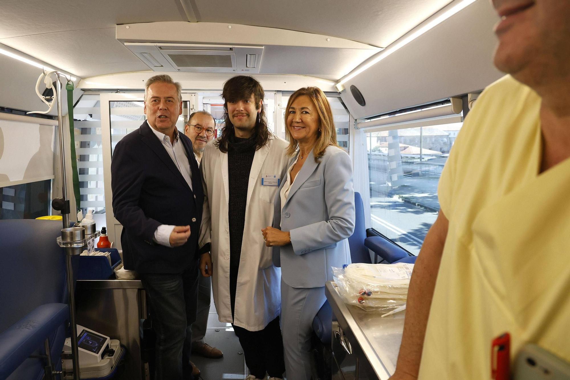 A USC inaugura a nova campaña de doazón de sangue das universidades galegas