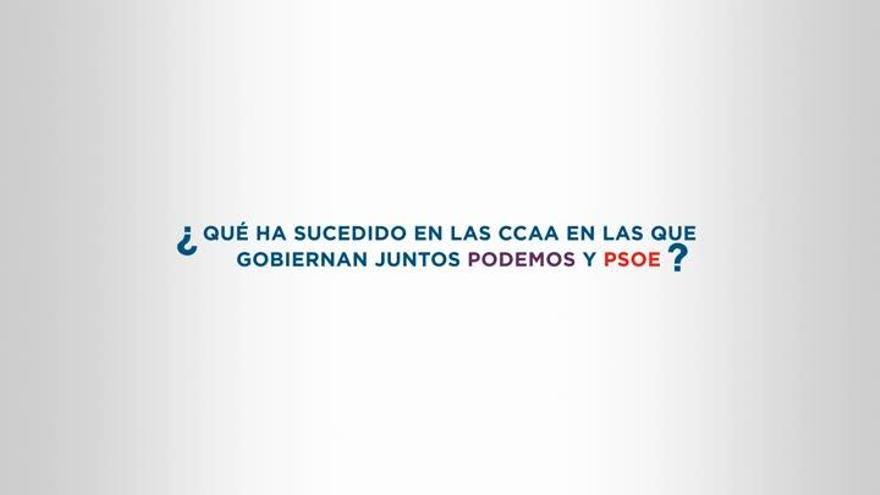 El PP arremete contra los &quot;gobiernos extremistas&quot; de Podemos y el PSOE