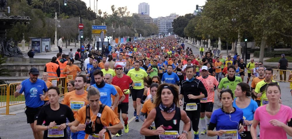 El Maratón de Valencia Trinidad Alfonso