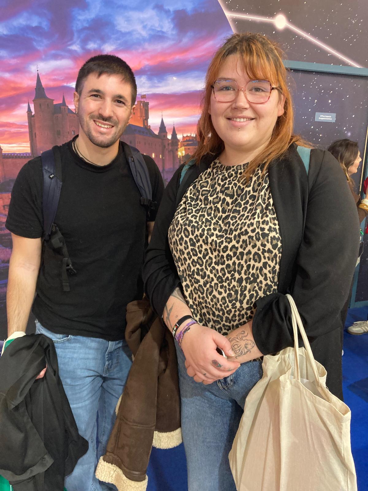Laura Álvarez y Iago Barreiro.