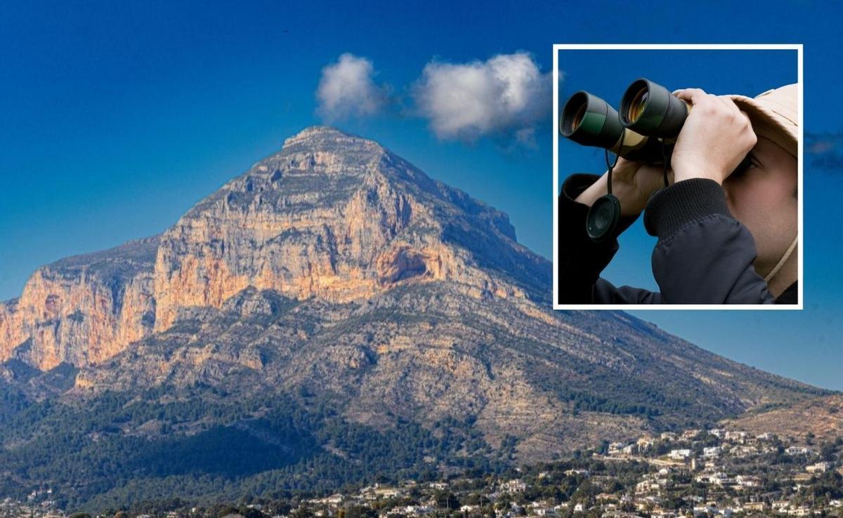 El Montgó es uno de los lugares más destacados de la Comunidad Valenciana para practicar el birdwatching