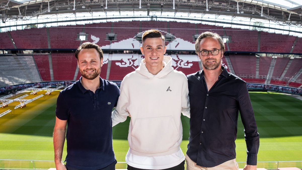 Benjamin Sesko, nuevo fichaje del RB Leipzig