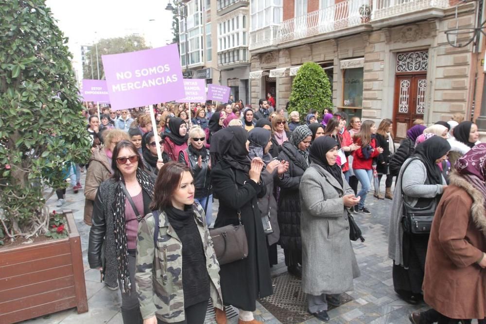 Marcha Mujer en Cartagena