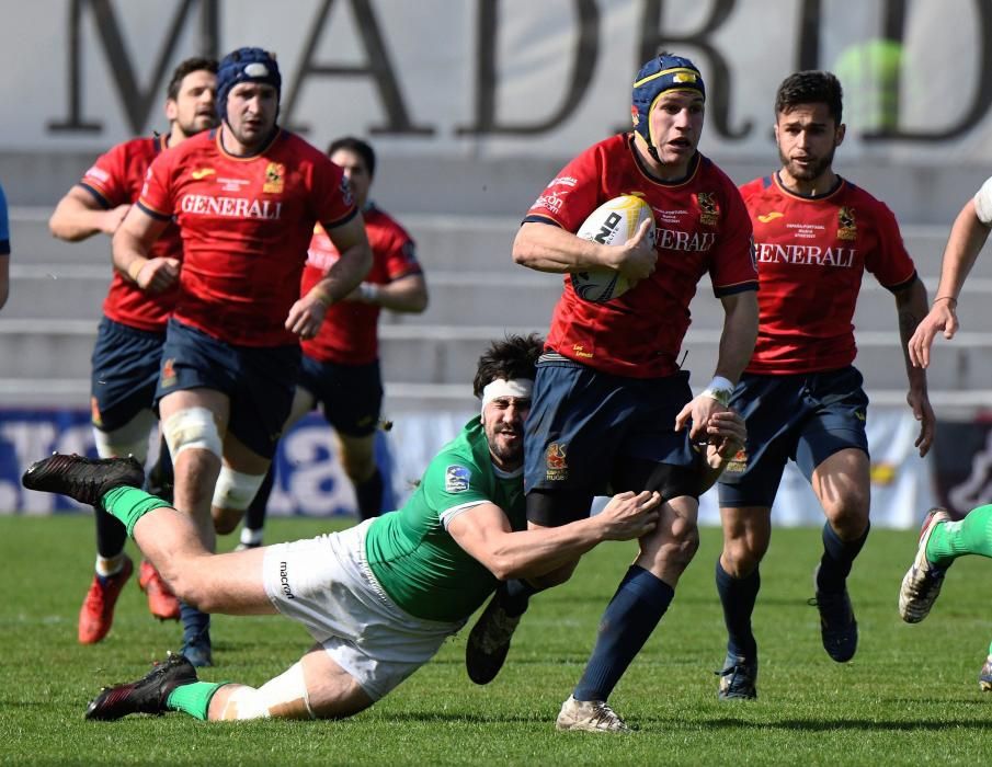 España - Portugal del Europeo de Rugby