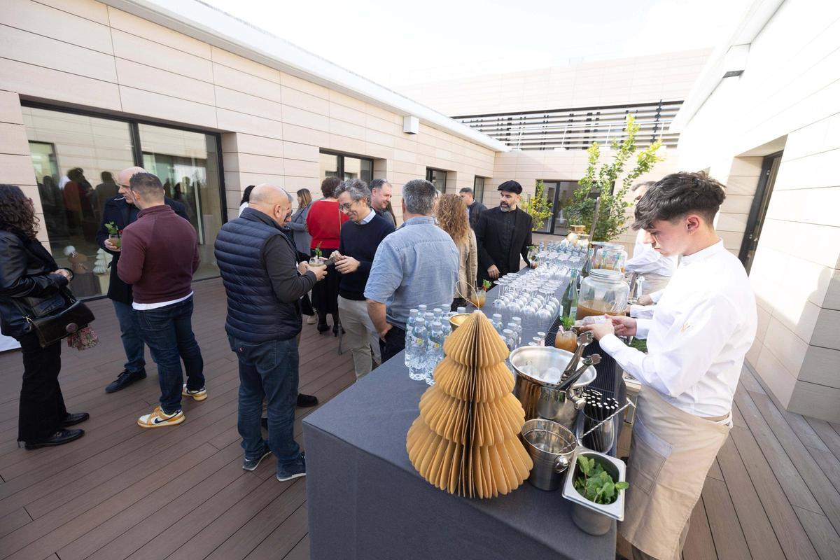 Delicatessen en la primera comida de la Escola d’Hoteleria de Ibiza