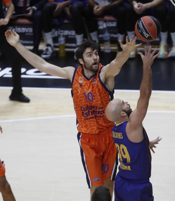 Partido de Euroleague Valencia Basket - FC Barcelona