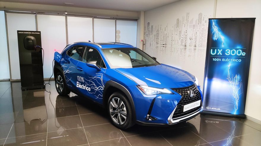 El nuevo Lexus UX 300e, cien por cien eléctrico, magia sobre cuatro ruedas, ya en Asturias