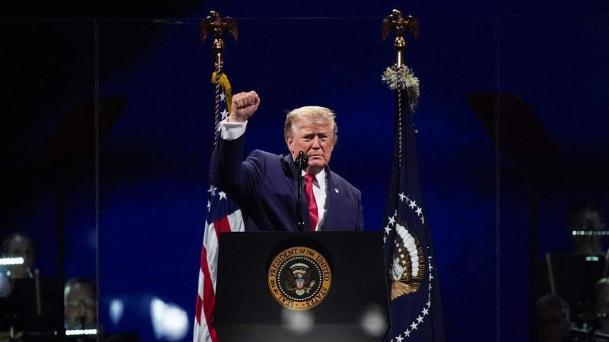 Trump ensalza la grandeza de EEUU en su 250 aniversario: "Nadie puede ser como nosotros"