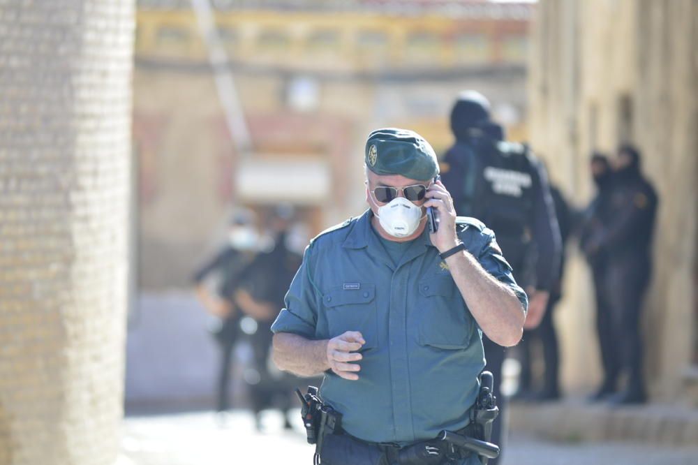 Macrooperación policial contra el narcotráfico en Cartagena