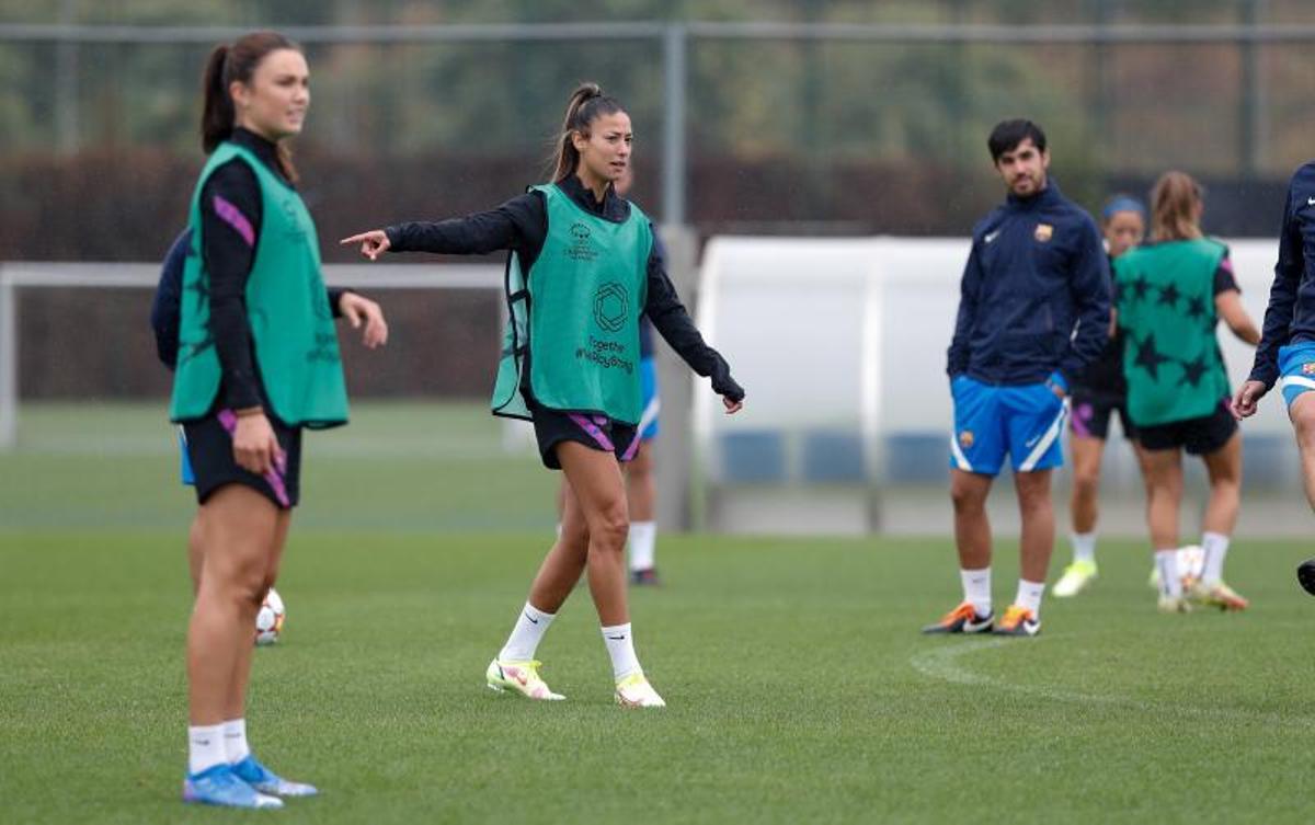 Las mejores imágenes del último entrenamiento del Barça antes del debut en Champions