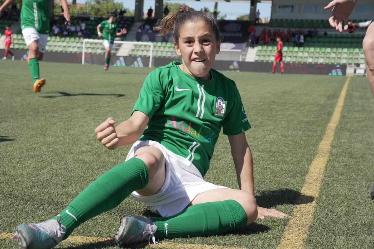 Tiago Polo, eufórico con la selección de Andalucía en el nacional.