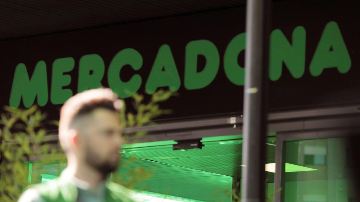 Exterior de un supermercado de Mercadona