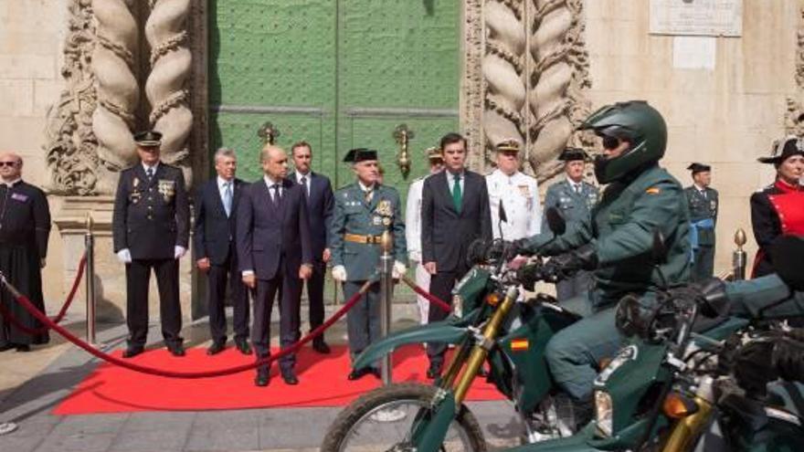 Imagen del desfile celebrado el pasado año por la Guardia Civil.