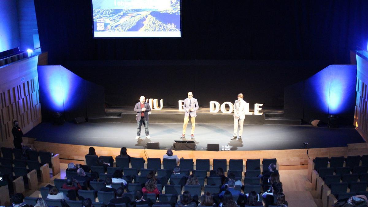 Pla general de la presentació del pla d&#039;accions del Patronat de Turisme Costa Brava Girona a l&#039;auditori de Girona el 15 de desembre de 2021 (Horitzontal)